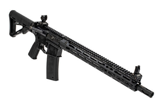 Troy Industries 16" SPC M4A4 carbine features a 15" M-LOK handguard and Troy sights